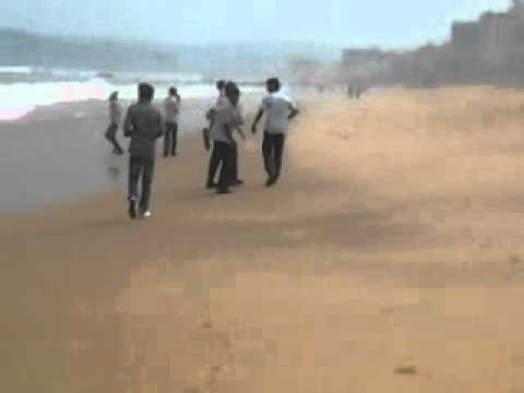 Chaitanya College students in Rk beach