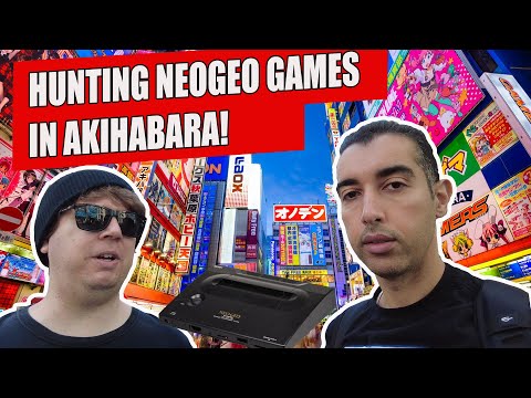Hunting NEOGEO AES Games In Japan! Is It Still Worth it?