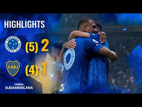 CRUZEIRO X BOCA JUNIORS | MELHORES MOMENTOS | CONMEBOL SUDAMERICANA 2024