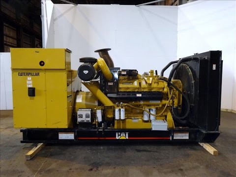 Used- Caterpillar 500 kW standby diesel generator set - Stock #47655001