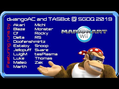TASBot pla.. owns Mario Kart Wii, Explained expertly by Malleo and crew (SGDQ 2019 TAS block)