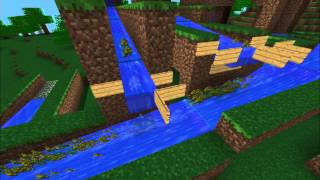 【Minecraft PE】水源1つで小麦を回収