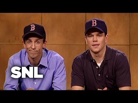 Weekend Update: Matt Damon and Seth Meyers on Coping with Losing - SNL