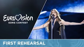 Iveta Mukuchyan - LoveWave (Armenia) First Rehearsal