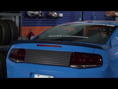 Mustang RTR Aluminum Rear Spoiler - Black (10-13 All) Review