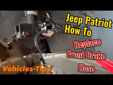 How to - Replace Damage Jeep Patriot Brake Hose Quick and Easy Vehicles Tips
