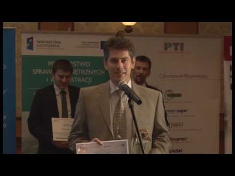Relacja video z wręczenia nagród w konkursie na innowacyjną e-usługę - miejsce 1