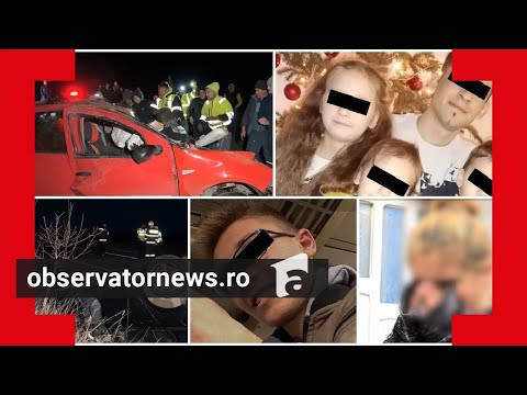 "Un nenorocit de om". Filmul teribilului accident din Suceava, soldat cu cinci morţi