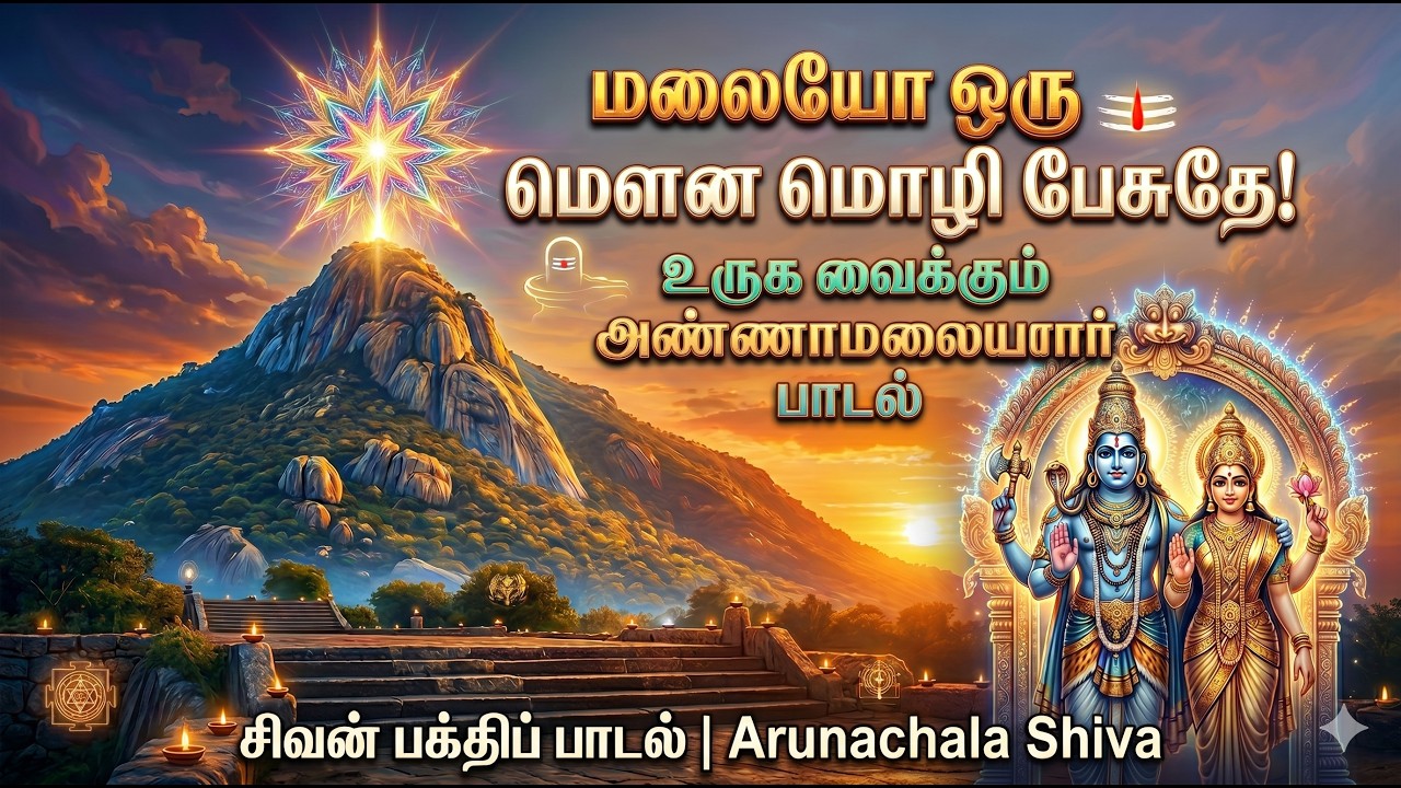அண்ணாமலைச் சுடரே போற்றி | சிவன் பக்திப் பாடல் | #Devotional Song
