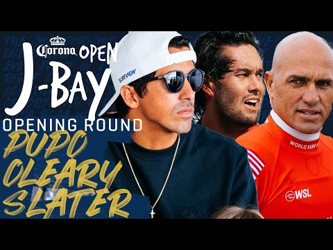 Kelly Slater, C. O'Leary, M. Pupo | Corona Open J-Bay - Opening Round Heat Replay