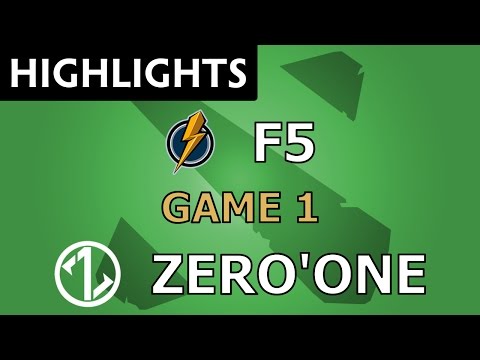 Fantastic.Five' vs ZERO'ONE [Game 1] World Cyber Arena 2016 S2 - Dota Highlights
