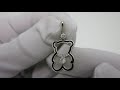Відео огляд Срібний кулон "Ведмедик" 3110621