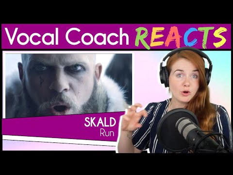 Vocal Coach reacts to SKÁLD - Rún