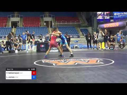 63 Kg Rr Rnd 5 - Farrokh Safaeinejad, SWAT (Sheldon Wrestling Academy Training) Vs Logan James, Io