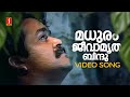Madhuram Jeevamrutha Bindu Video Song Chenkol Mohanlal KJ Yesudas Johnson Kaithapram