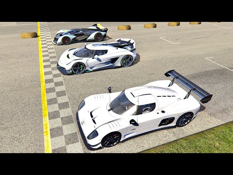 Ultima RS 2020 vs Koenigsegg Jesko vs McLaren Ultimate VGT - Old Monza