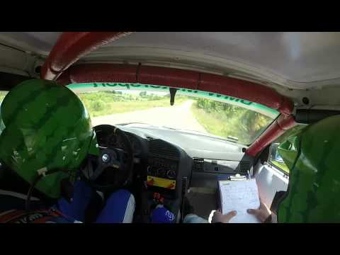 10 Rajd Kaszub OES 4 W.Dziedzic B.Piotrowski BMW E36