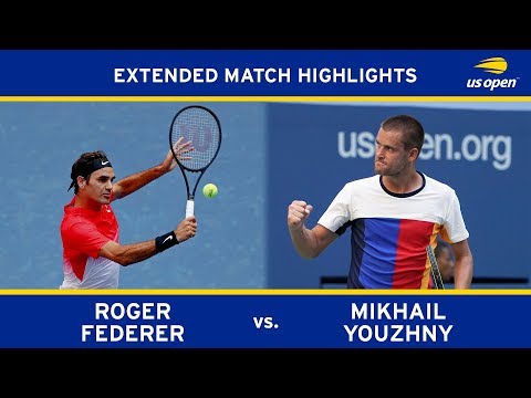 Roger Federer vs Mikhail Youzhny | US Open 2017 Round 2