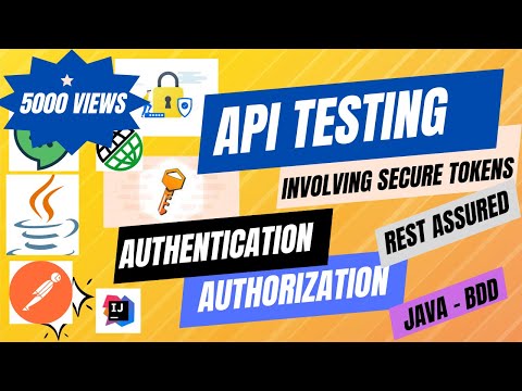 API Testing Automation | Access tokens | Authorization | Security | Rest Assured | Java -BDD