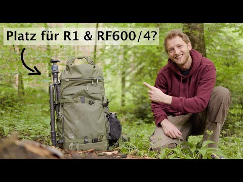 Compact photo backpack with space for a super telephoto lens - Shimoda Action X40 v2