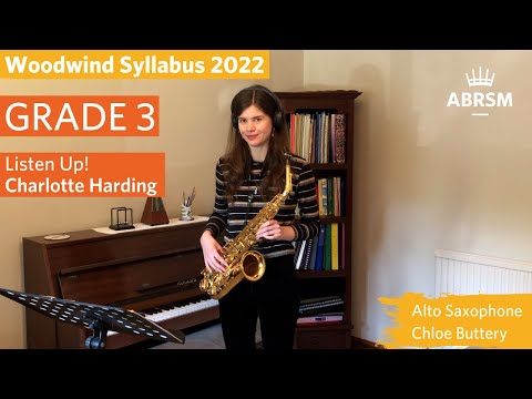 Woodwind Syllabus from 2022 – Listen Up! Charlotte Harding | ABRSM Grade 3 Alto Saxophone