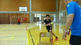 Iniciação às Fintas de Andebol - Deslocamentos, Domínio do ciclo de apoios, Remates.