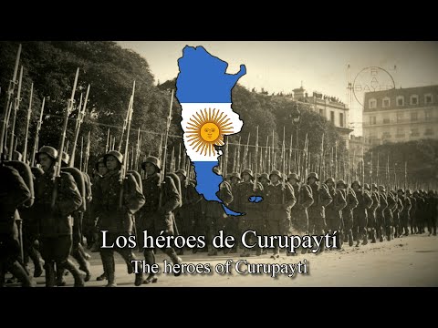 "Curupaytí" Marcha Militar Argentina, Letra en Español + Inglés