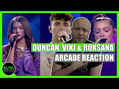 REACTION: Duncan Laurence, Viki Gabor & Roksana Węgiel - 'Arcade' (JUNIOR EUROVISION 2020)