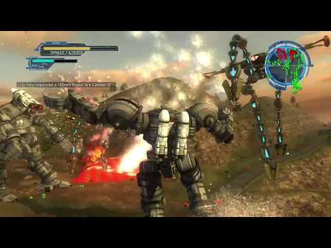 EDF Earth Defense Force 5 DLC 1 M 13 Engage Aliens 3 - Barga - Air Raider Inferno