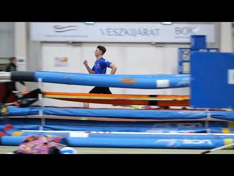 Szabacsi Gábor 400 m-es futamgyőzelme