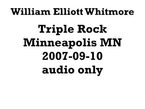 William Elliott Whitmore 2007-09-10