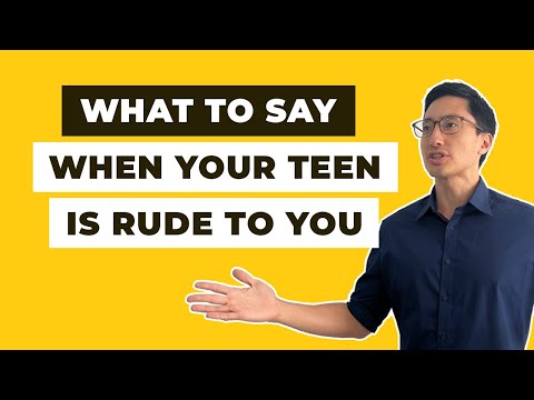 What to Say When Your Teen is Rude to You (Works INSTANTLY)