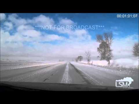 2-3-16 Hazleton, IA Afternoon Blizzard Whiteout
