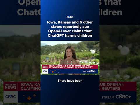 Iowa, Kansas and 6 other states reportedly sue OpenAI over claims that ChatGPT harms children