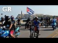 En Cuba: caravana contra el embargo