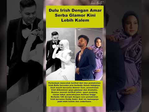 Irish and Amar used to be glamorous, now they are calmer #celeb #irishbella #amarzoni