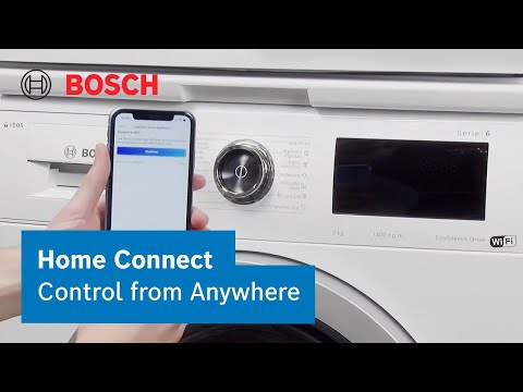 How to connect your Bosch washing machine to the Home Connect app | Bosch Home UK