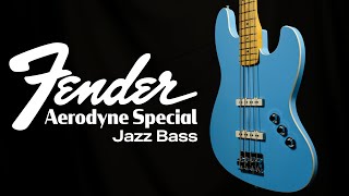 Video thumbnail for Fender Aerodyne Special Jazz Bass | California Blue by MooreMusicGuitars