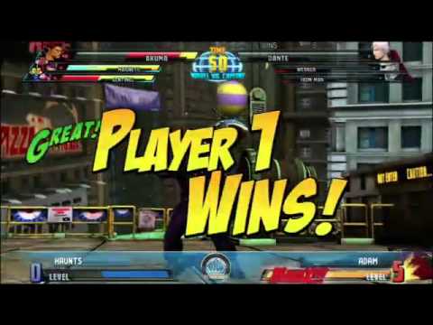 Starbase Arcade - MVC3 One & Done - Haunts vs Adam