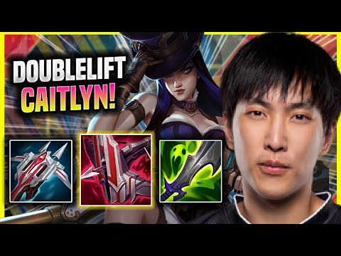 DOUBLELIFT IS INSANE WITH CAITLYN! - TL Doublelift Plays Caitlyn ADC vs Kog'Maw! | Preseason 2022