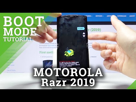 How to Enter & Quit Boot Mode in MOTOROLA Razr 2019 - Bootloader Mode Tutorial