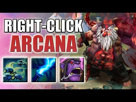 Max Attack Speed Carry Pudge with Arcana [Intense Base Race Game] Dota 2 Ability Draft