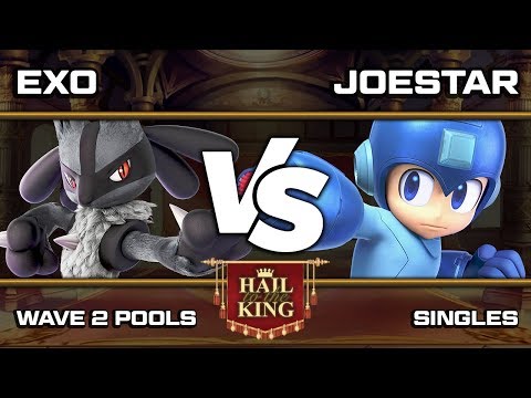 PSG Hail to the King: Exo (Lucario) vs JoeStar (Mega Man) - Wave 2 Pools