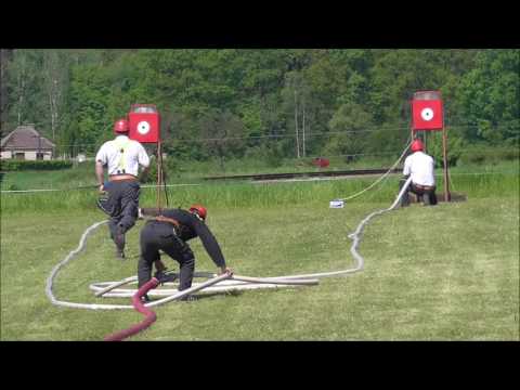 SDH Dobšín Kamenice Okrsková soutěž 14.5.2016 požární útok 1