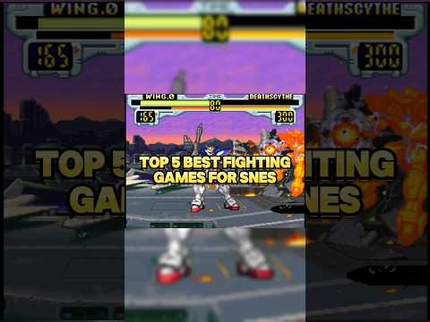 5 Best SNES Fighting Games #shorts #fightinggame #snes #retrogaming