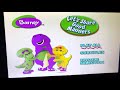 Barney S Let S Share Good Manners Dvd Menu Walk Through