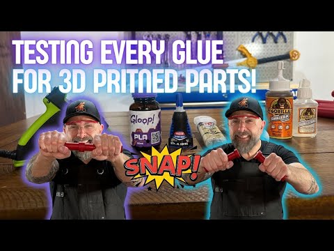 Testing Every Glue For 3D Printed Parts!