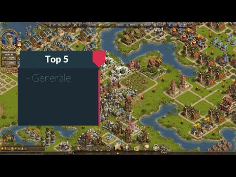 DSO - Top 5: Generäle in Siedler Online