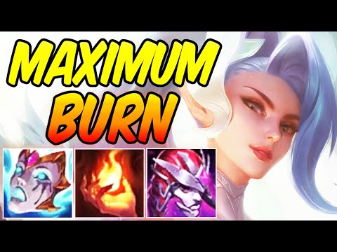 FULL AP MAX BURN ZYRA MID IGNITES EVERYTHING - New Build & Runes | League of Legends