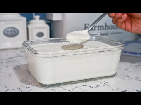 Make Yogurt At With Only 2 Ingredients (High Protein)